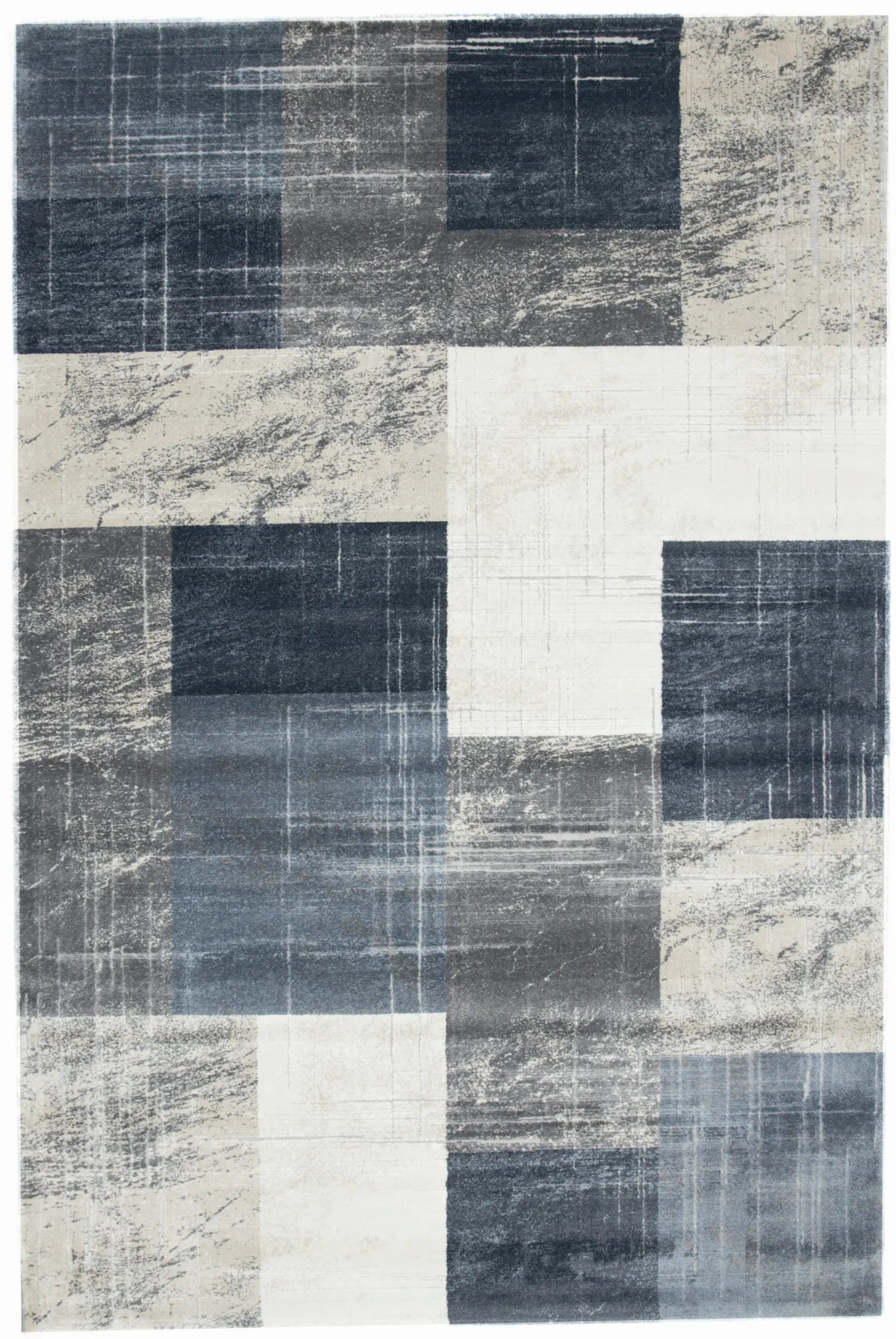 Krabi Abstract Grey Rug