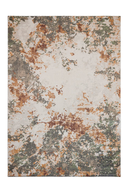Durham Modern & Abstract Rust Beige Rug