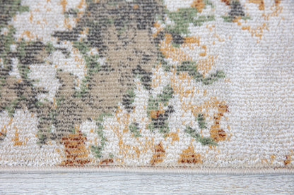 Durham Modern & Abstract Rust Beige Rug